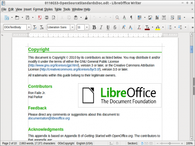 libreoffice writer