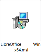 Instalador de LibreOffice para Windows