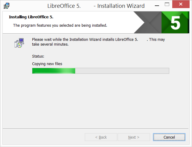 Instalación de LibreOffice